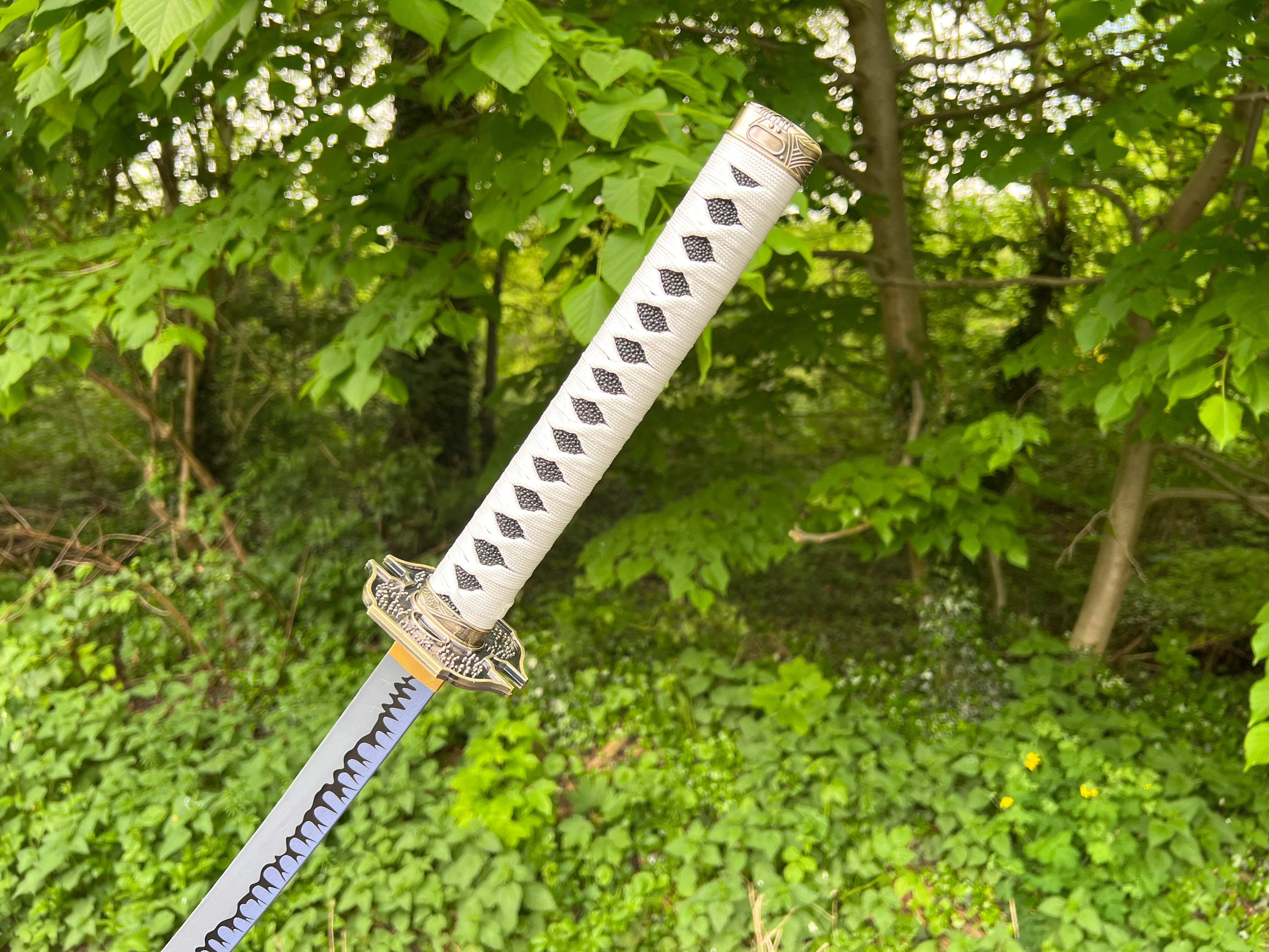 Yamato Virgil's Katana mit Bambusklinge - Devil May Cry 5 Version