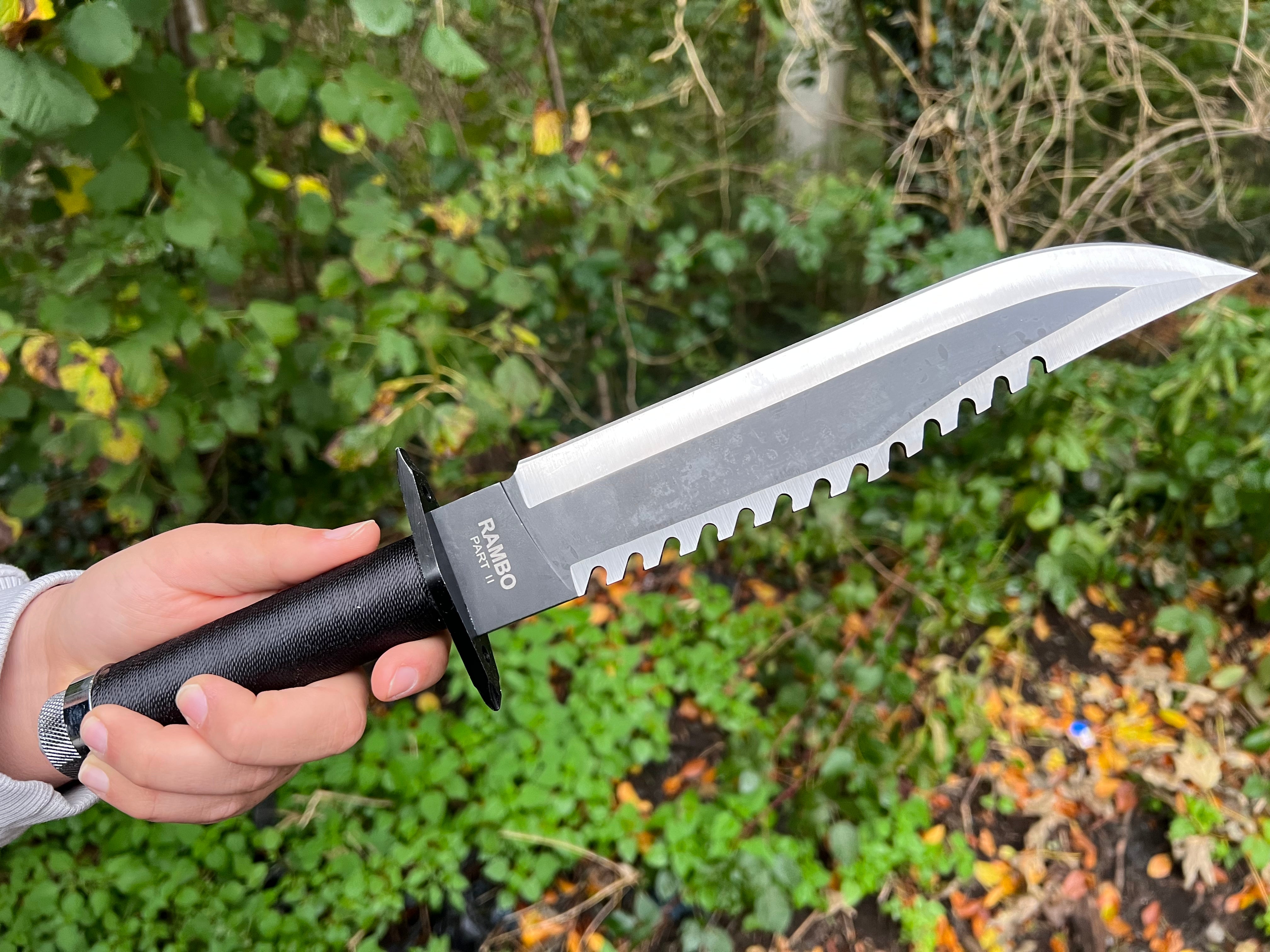 John Rambos Kampfbereites Jagdmesser - Rambo 2