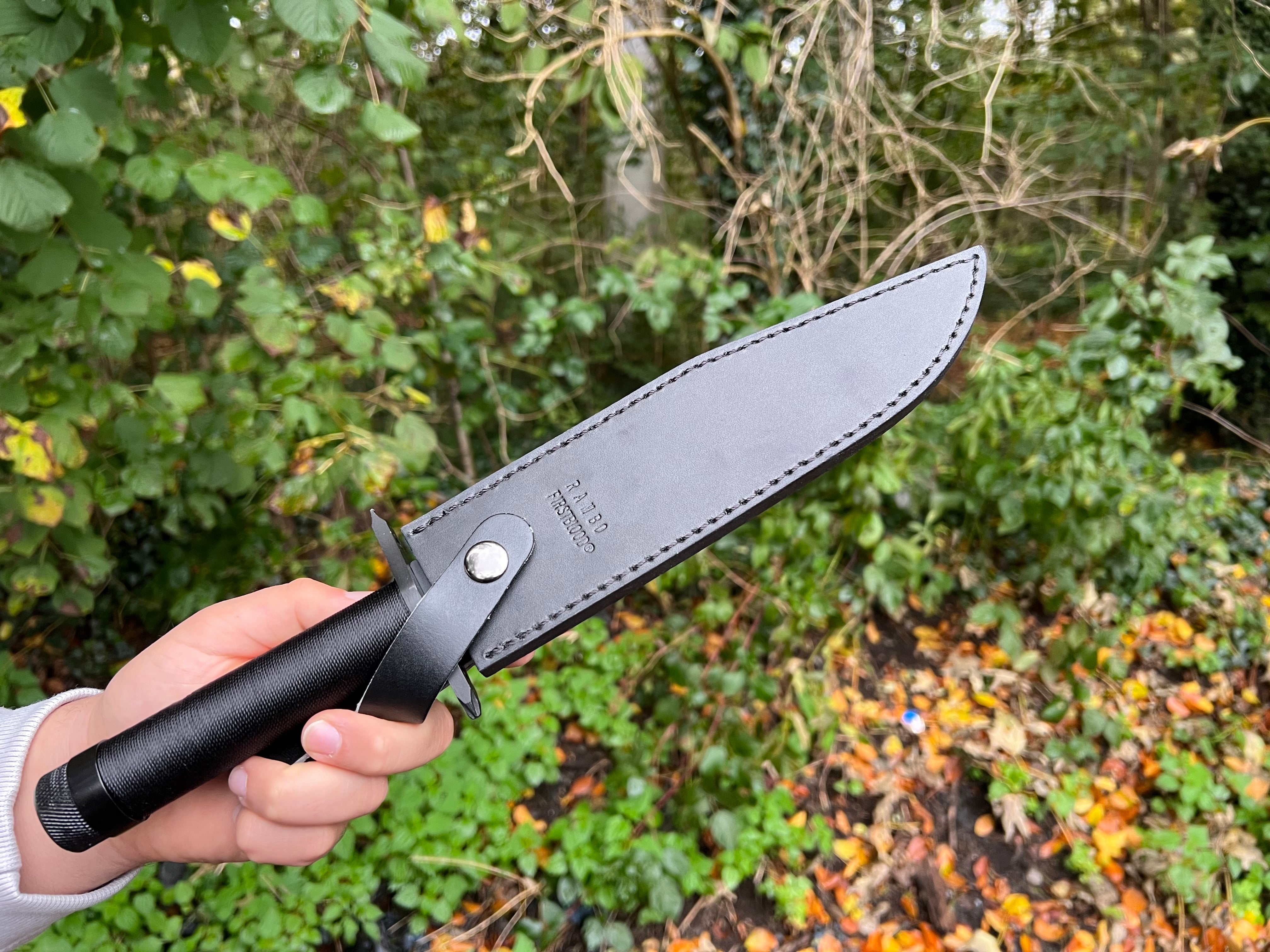 John Rambos Kampfbereites Jagdmesser - Rambo First Blood