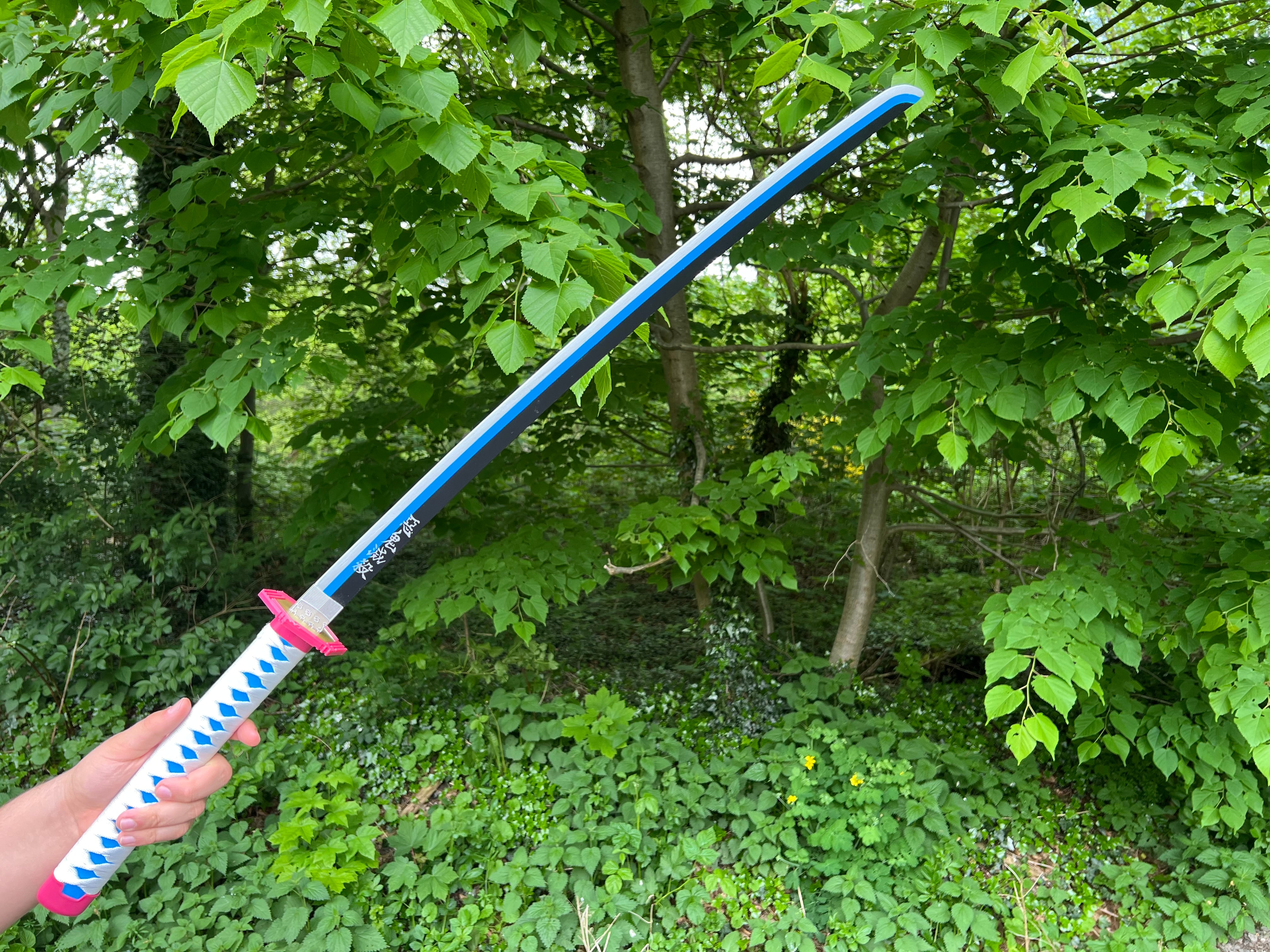 Giyu Tomiokas Katana mit Bambusklinge - Demon Slayer: Kimetsu No Yaiba