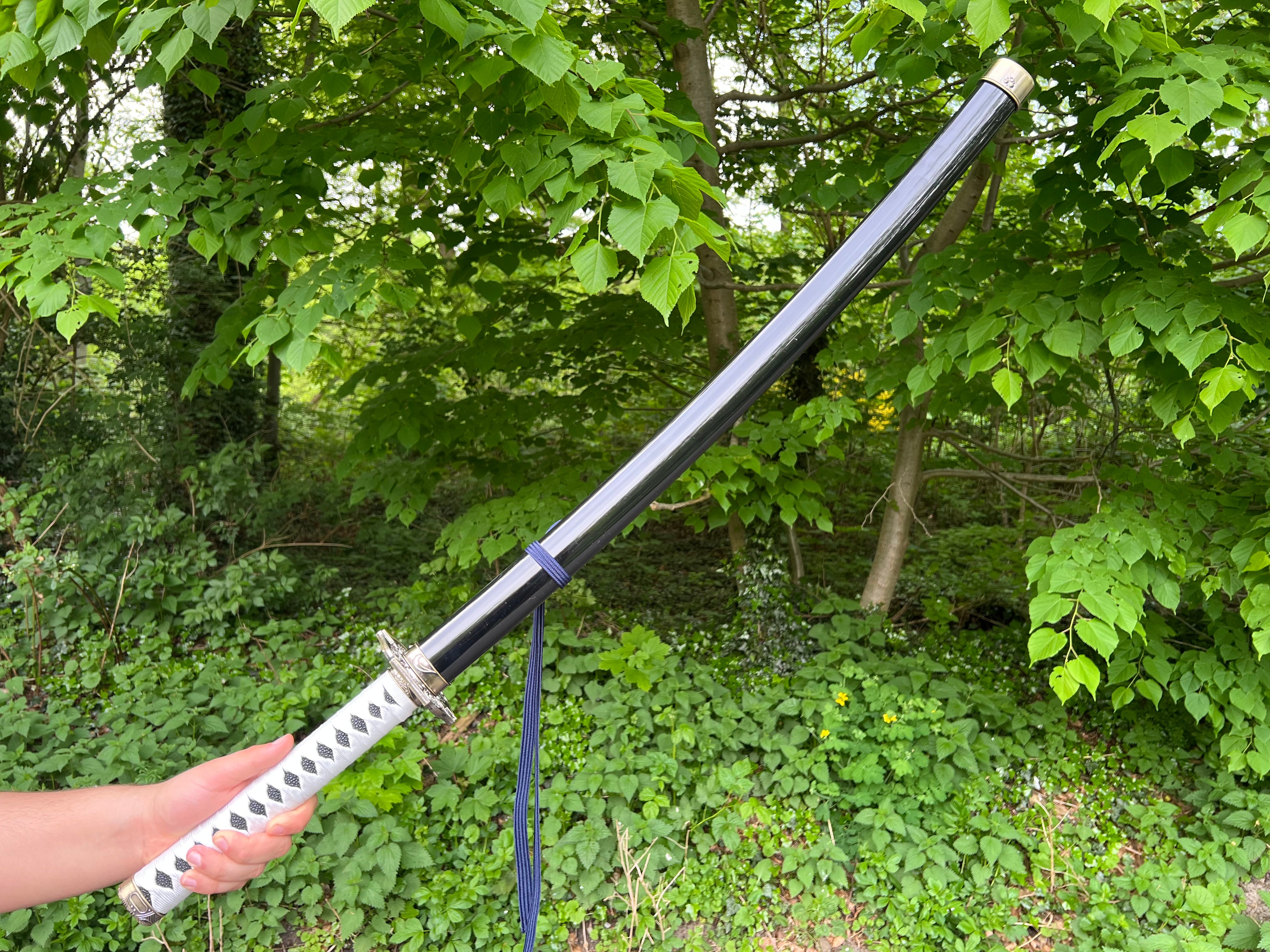 Yamato Virgil's Katana mit Bambusklinge - Devil May Cry 5 Version