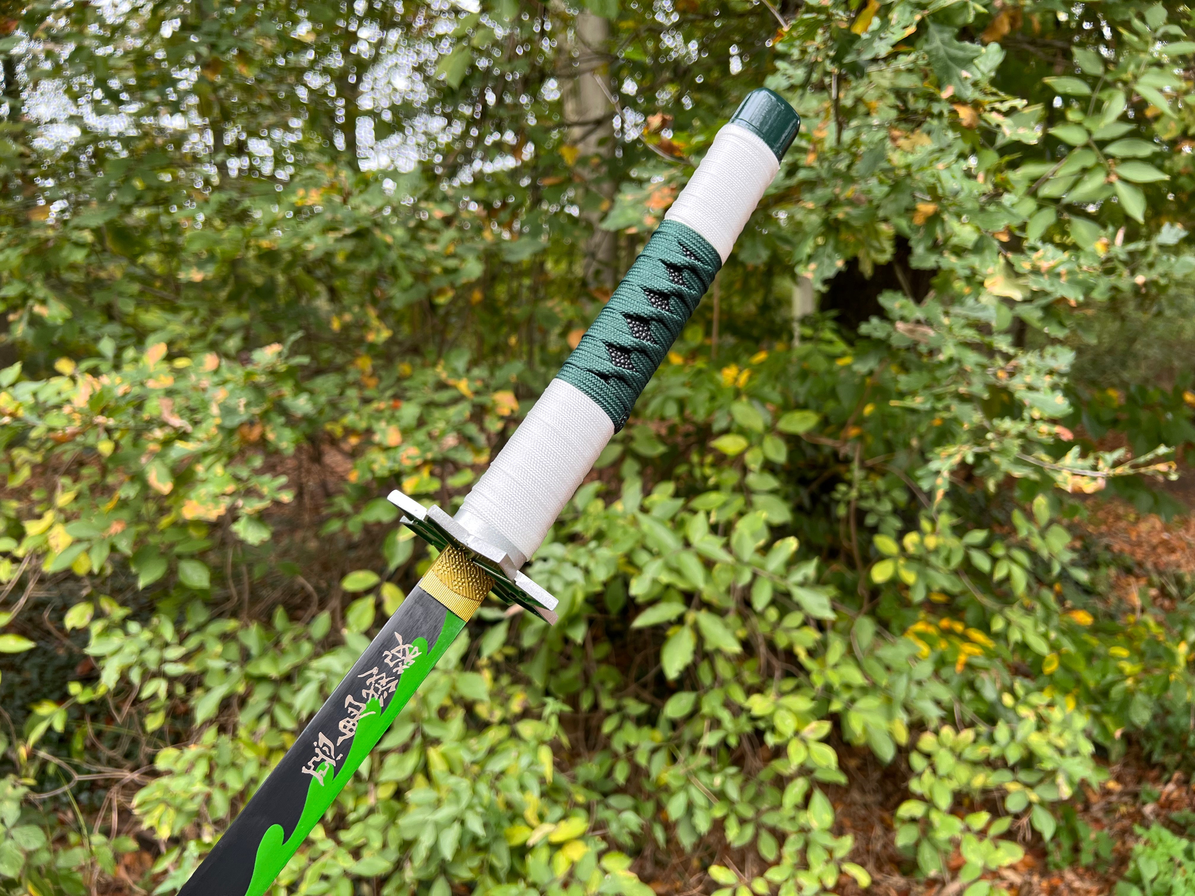 Sanemi Katana mit Bambusklinge - Demon Slayer: Kimetsu No Yaiba