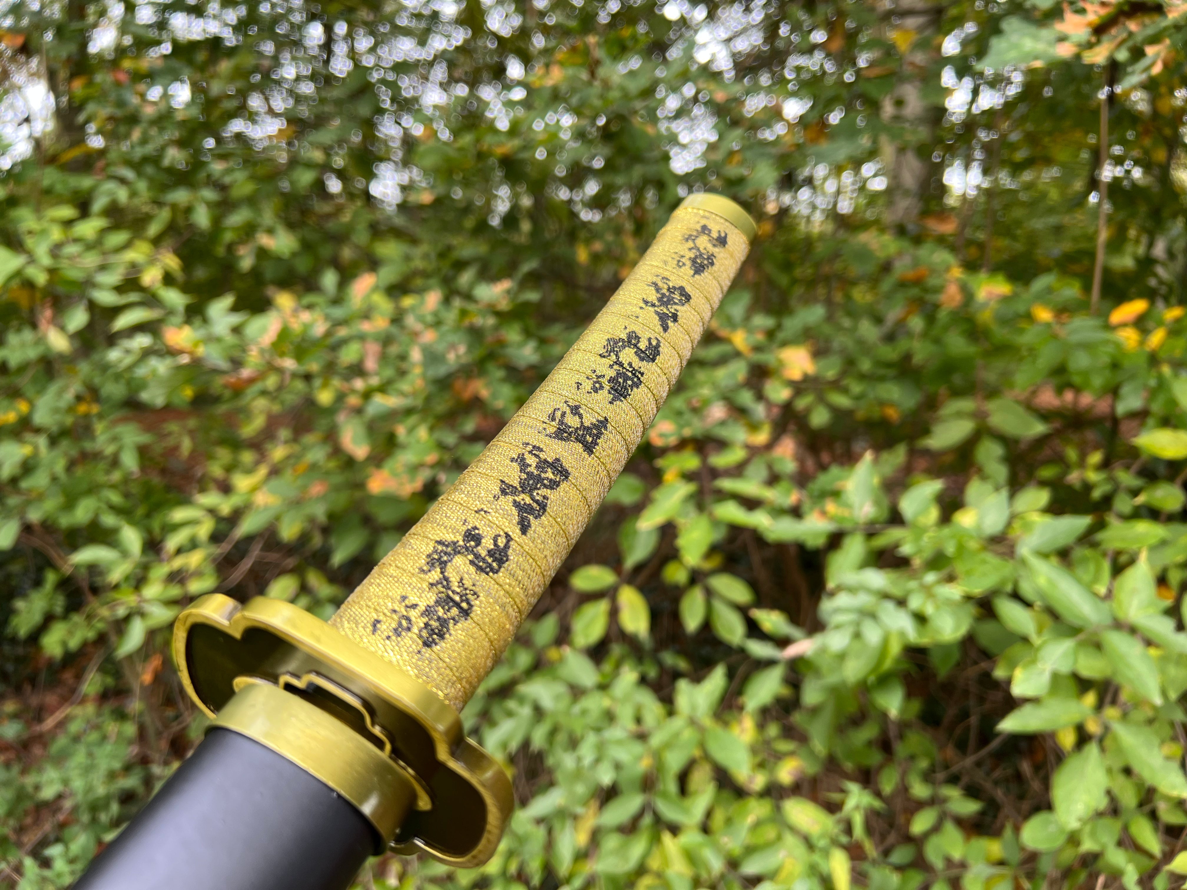 Tsugikuni Yoriichis Katana mit Bambusklinge - Demon Slayer (Nichirin): Kimetsu No Yaiba