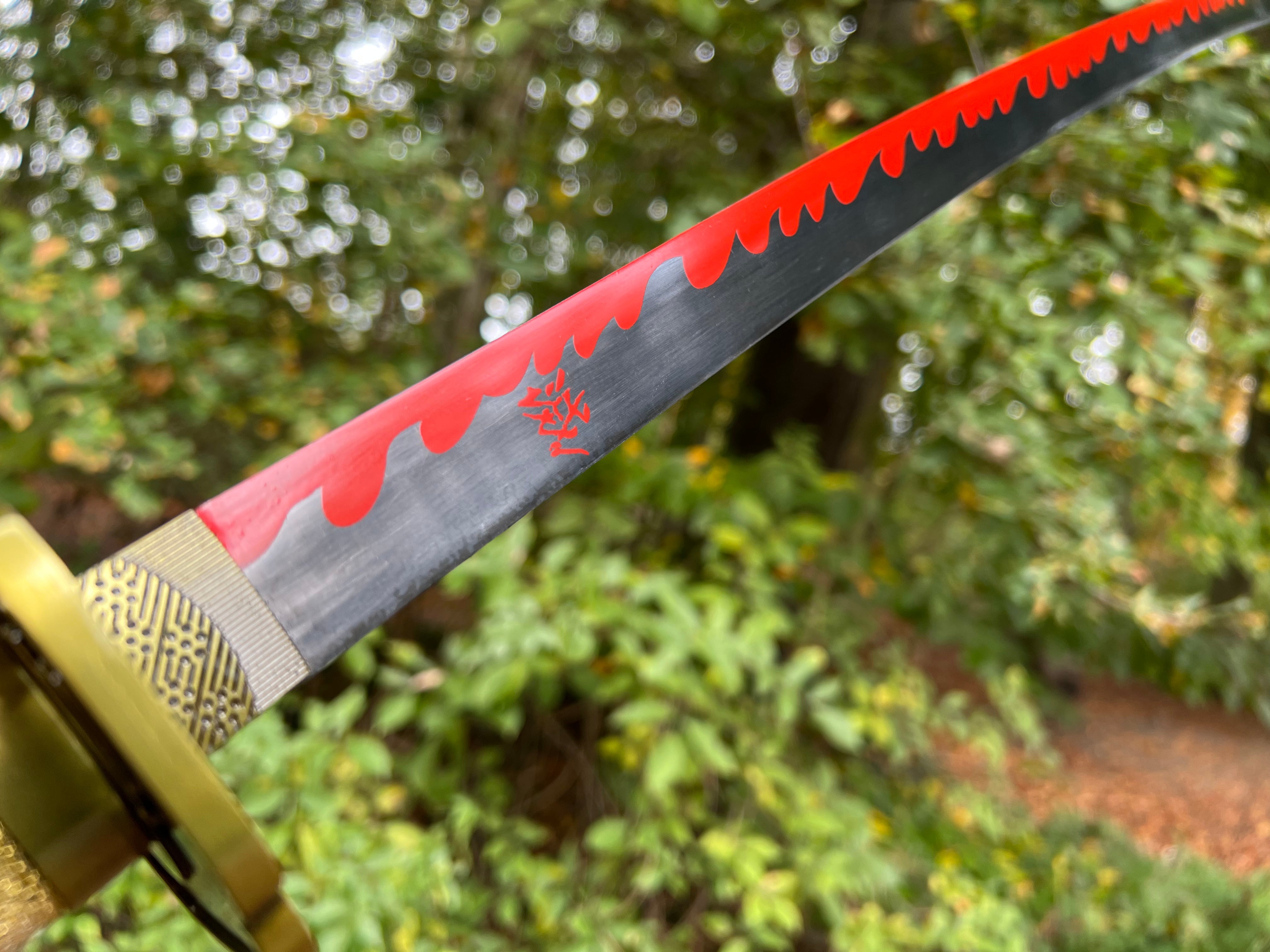 Tsugikuni Yoriichis Katana mit Bambusklinge - Demon Slayer (Nichirin): Kimetsu No Yaiba