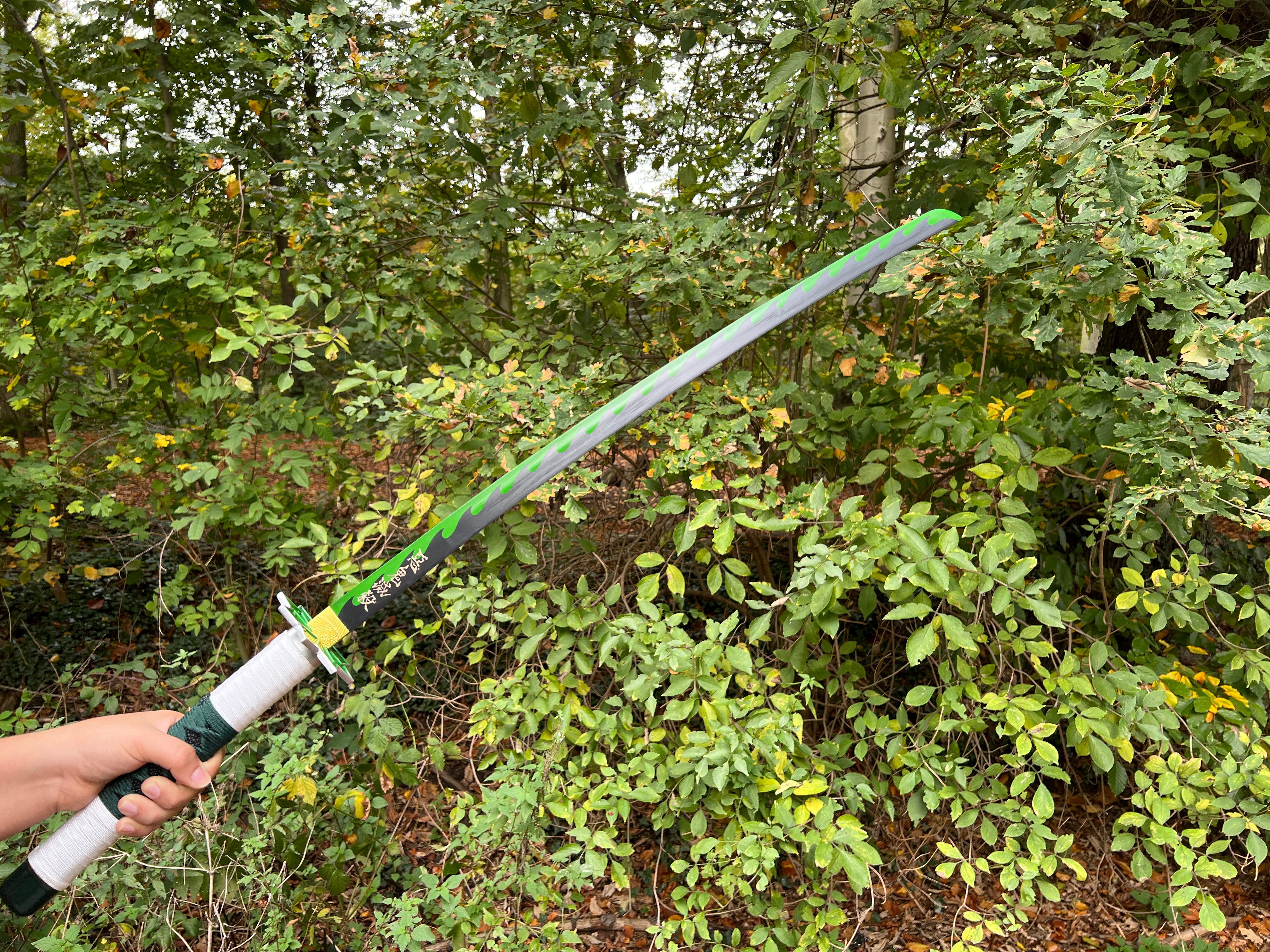 Sanemi Katana mit Bambusklinge - Demon Slayer: Kimetsu No Yaiba