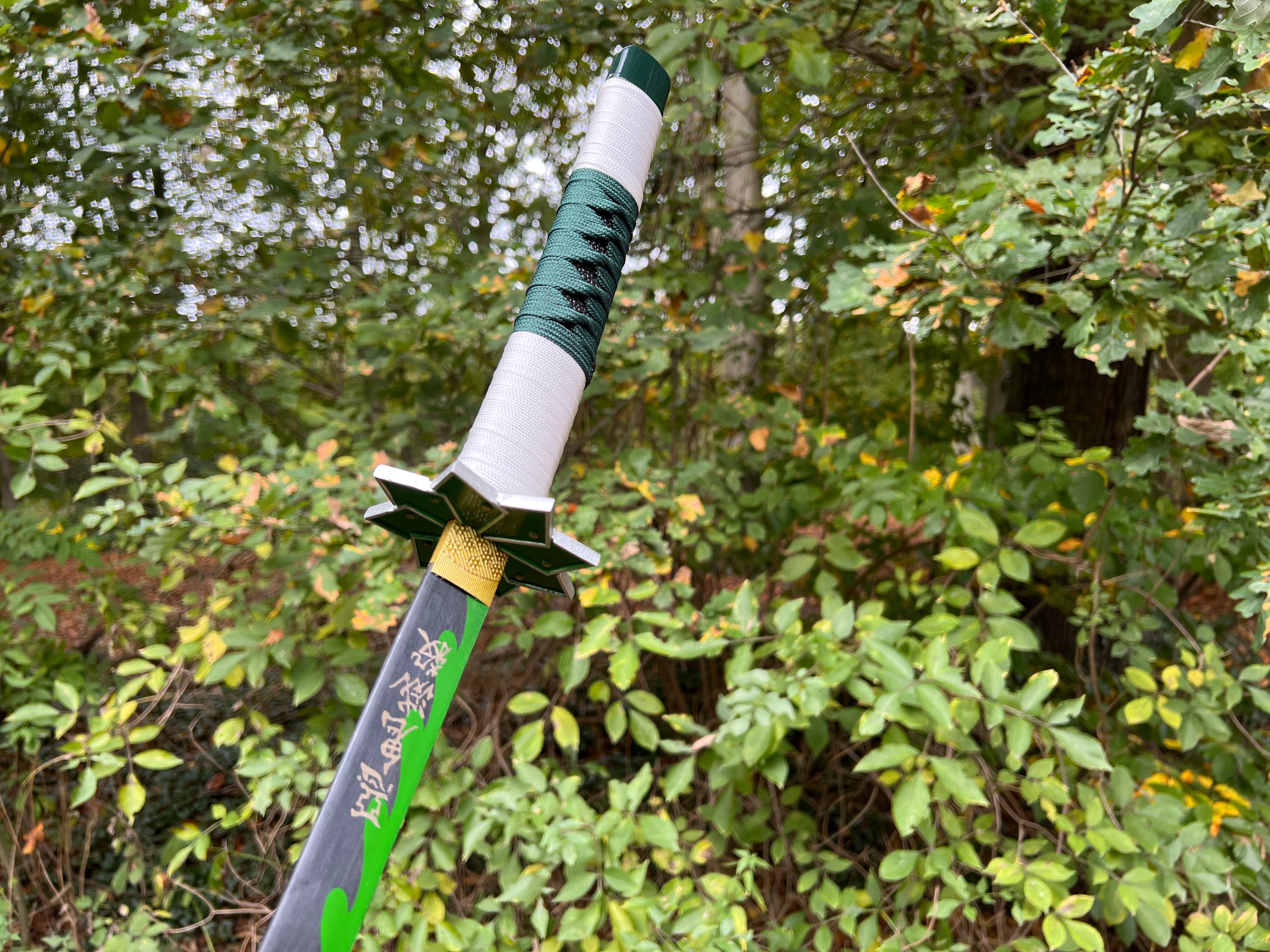 Sanemi Katana mit Bambusklinge - Demon Slayer: Kimetsu No Yaiba