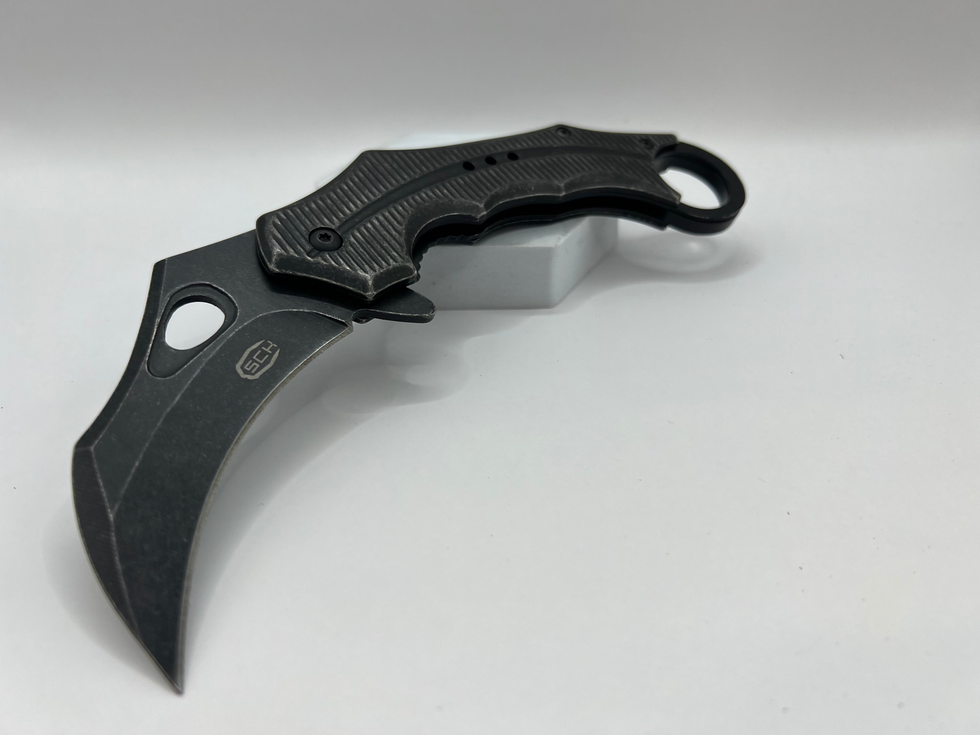 Klappbares Karambit-Taschenmesser - Federunterstütz (CW-H37)