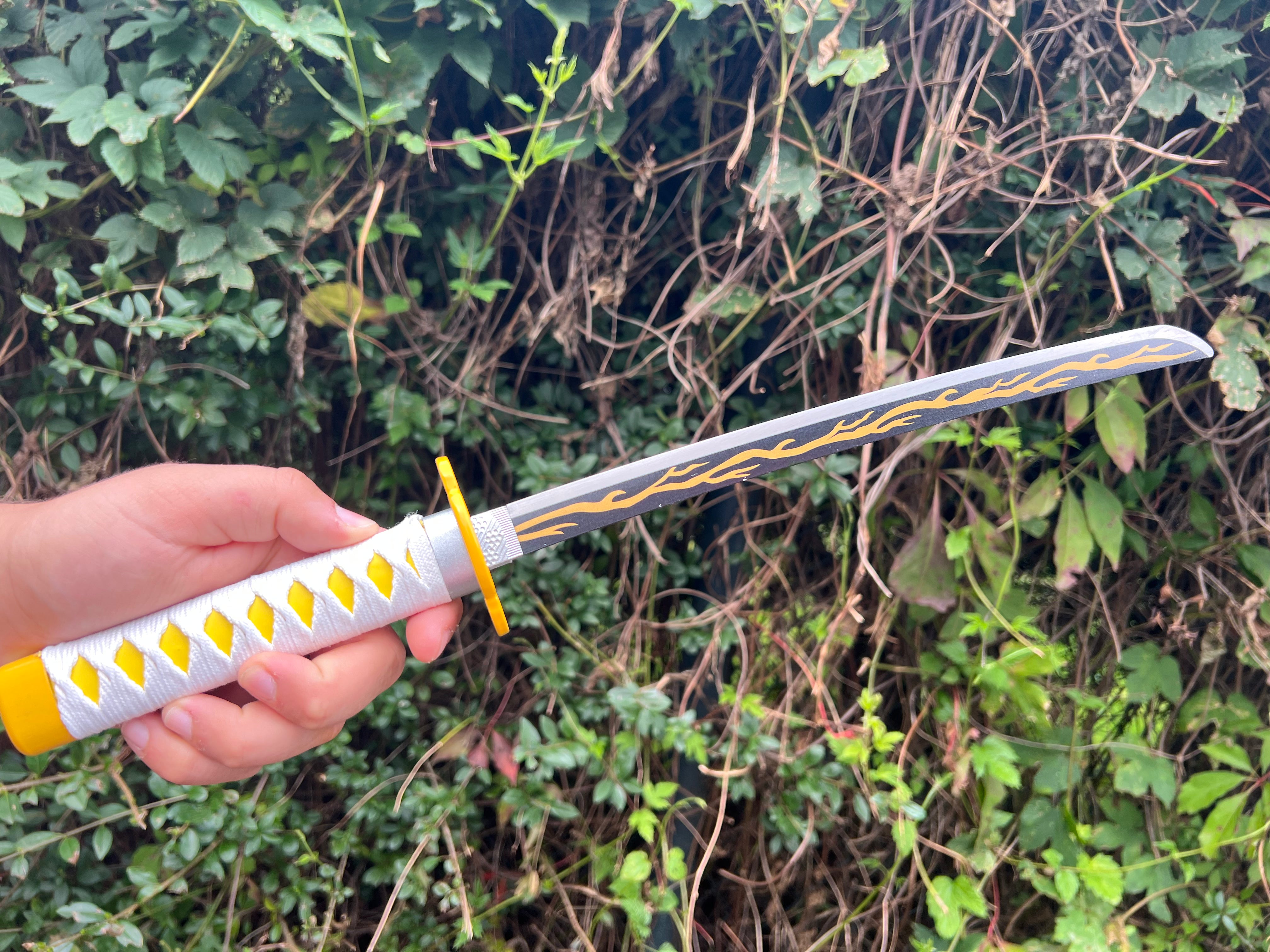 Zenitsu Agatsuma Mini Katana - Demon Slayer Mini Katana
