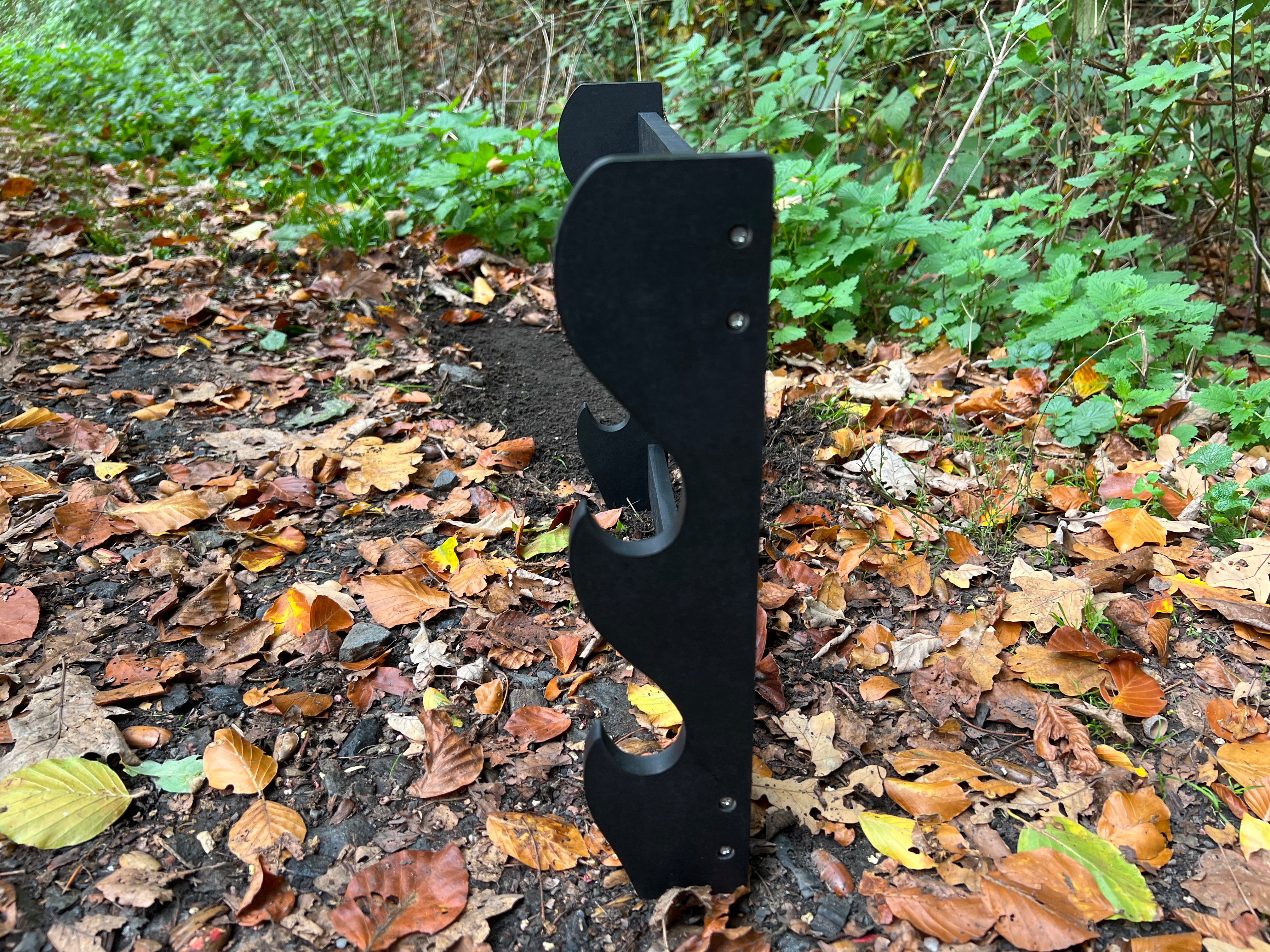 Wandhalterung für 2 Katana/Schwerter