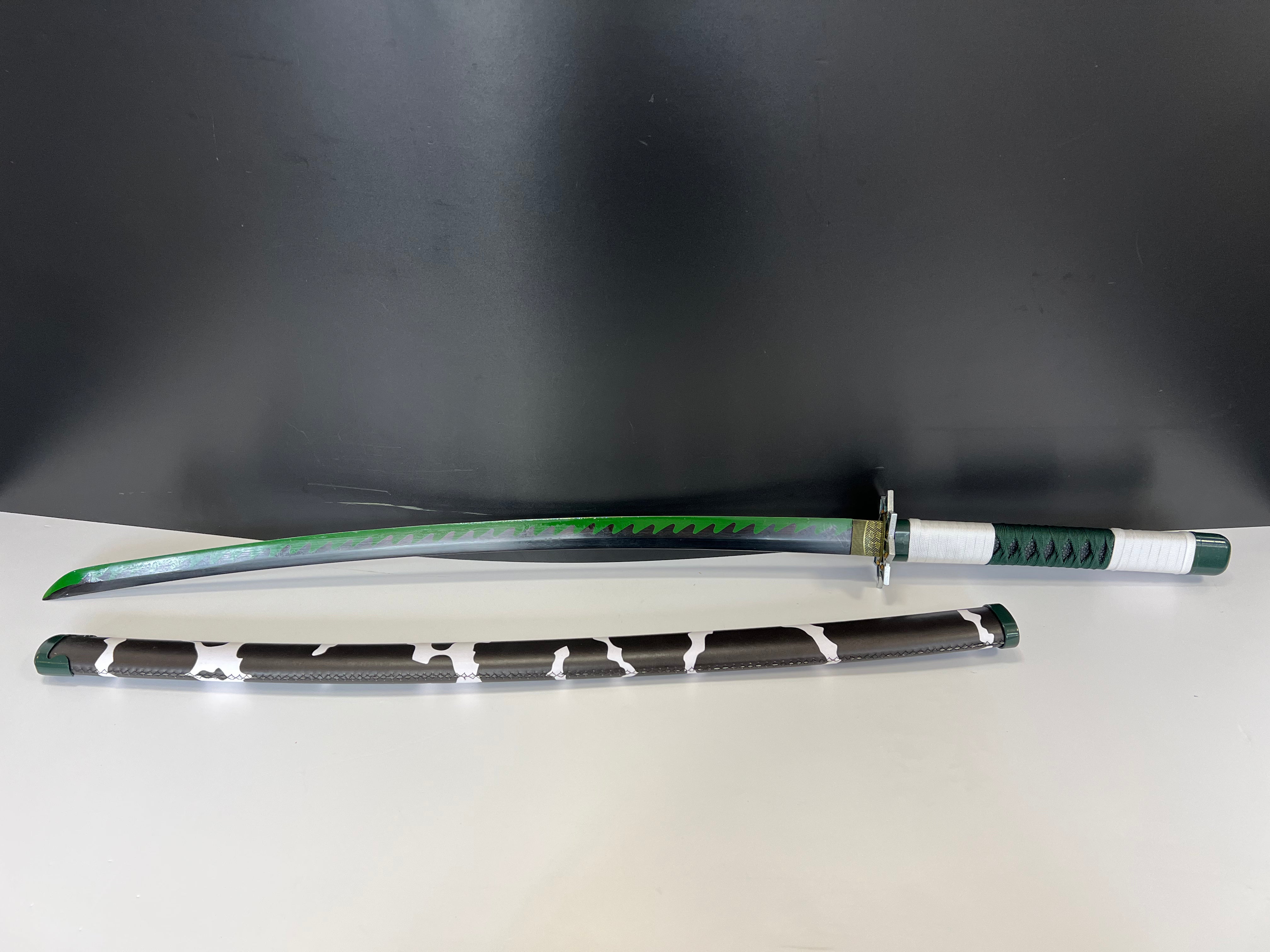 Sanemi Handgeschmiedete Kampfbereite Katana - Demon Slayer: Kimetsu No Yaiba