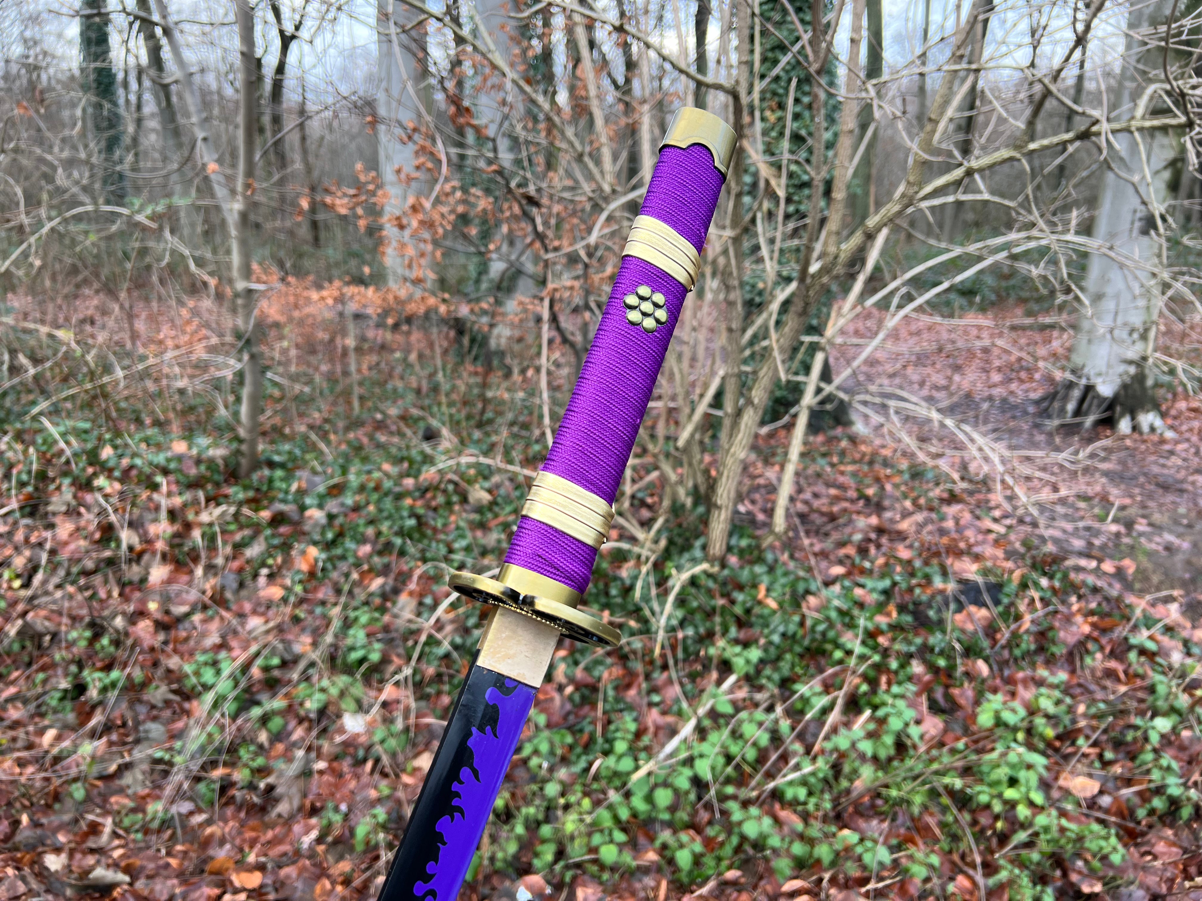 Practical Longquan Handgeschmiedetes Enma Katana von Zoro - One Piece (Vorbestellung)
