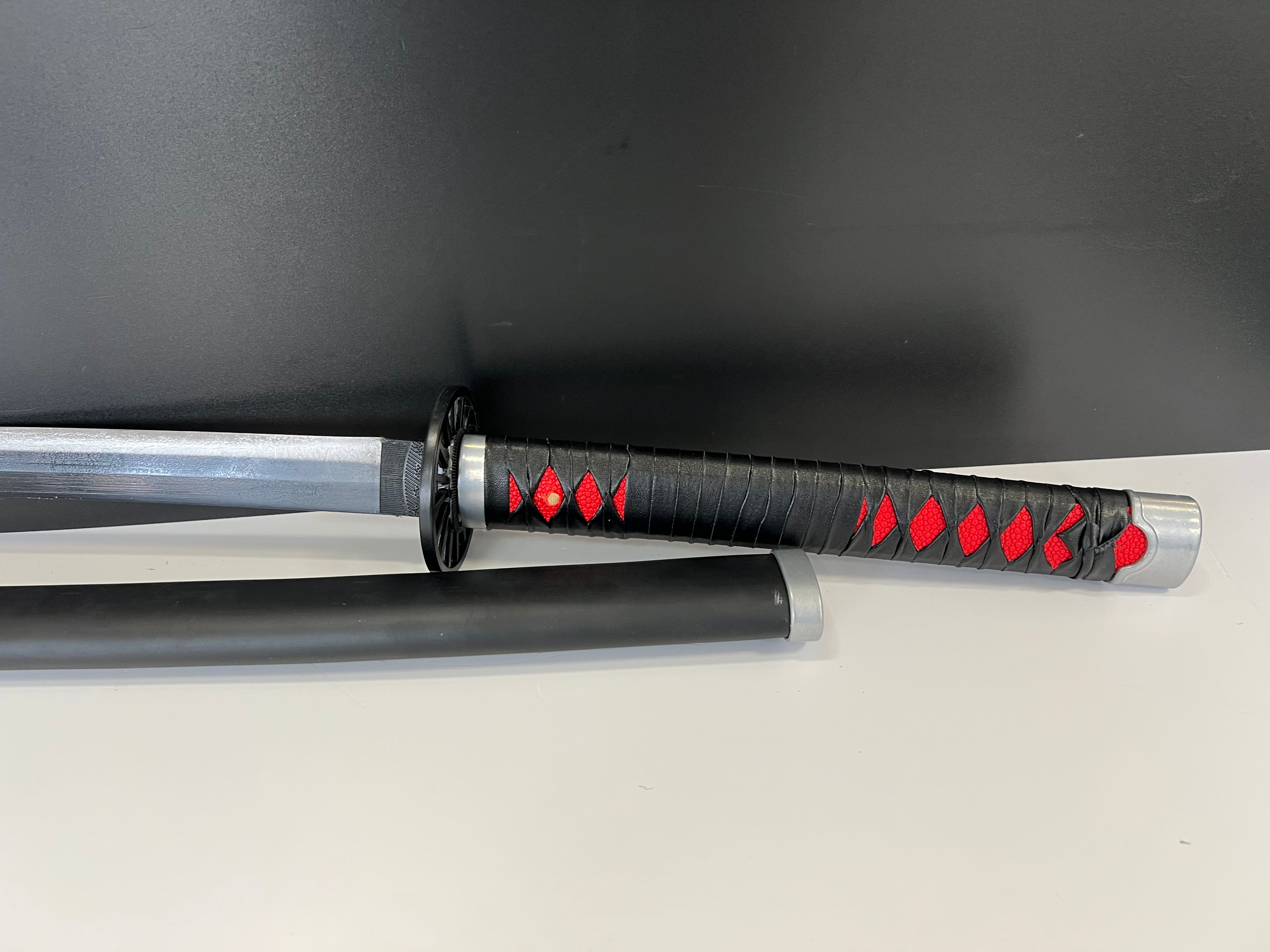 Tanjiro Handgeschmiedete Kampfbereite Katana - Demon Slayer: Kimetsu No Yaiba