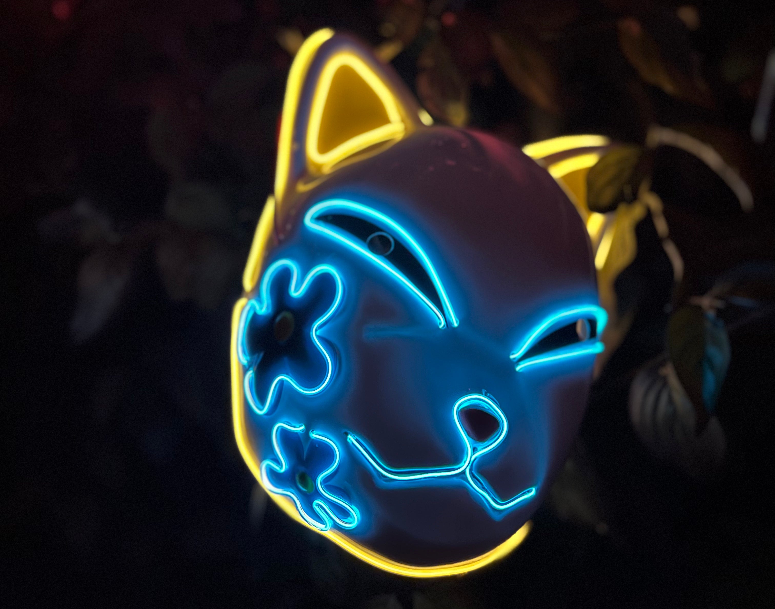 Makomos Fuchsmaske - Demon Slayer : Kimetsu No Yaiba