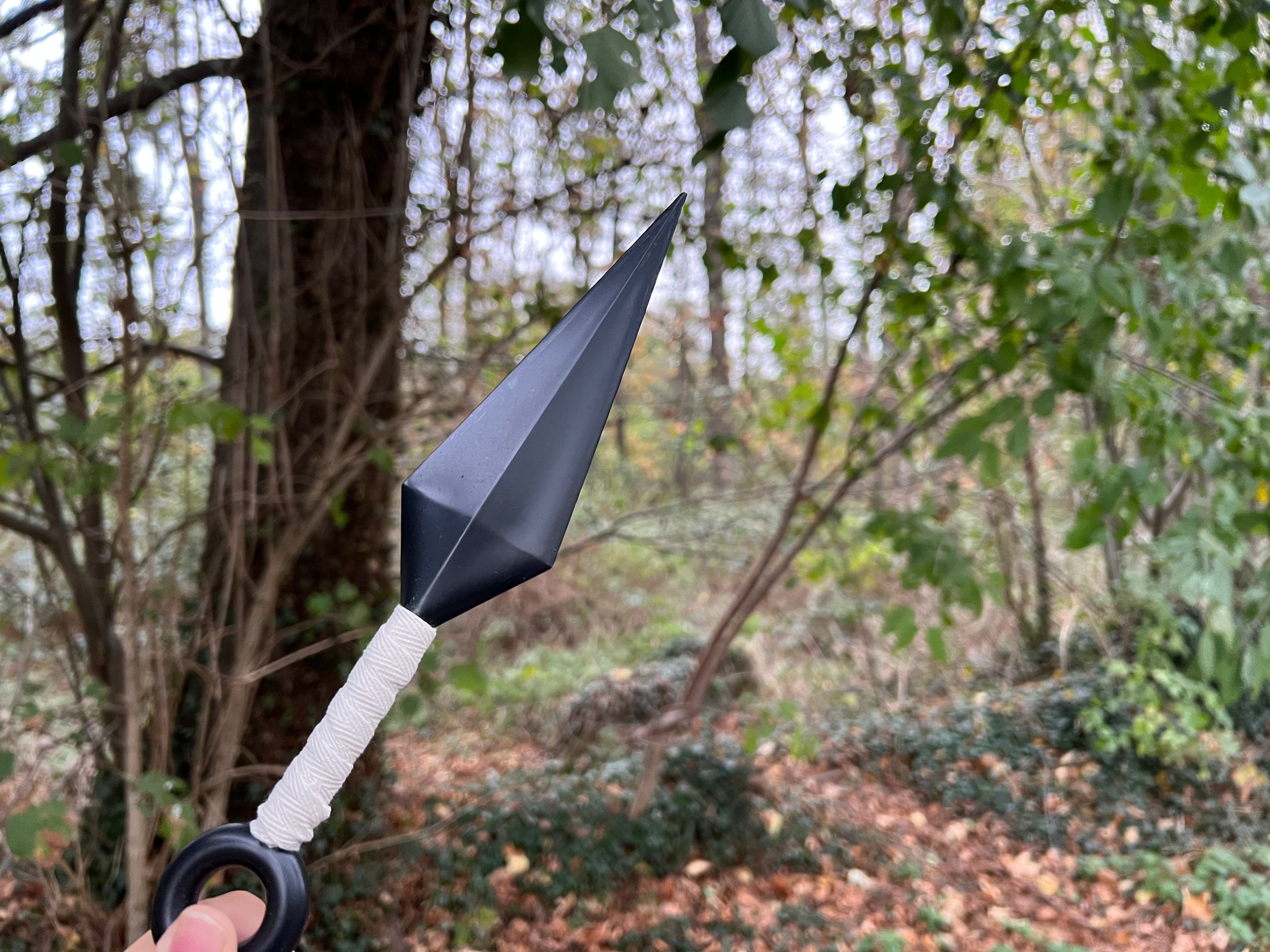 Plastik Kunai weiß - Naruto