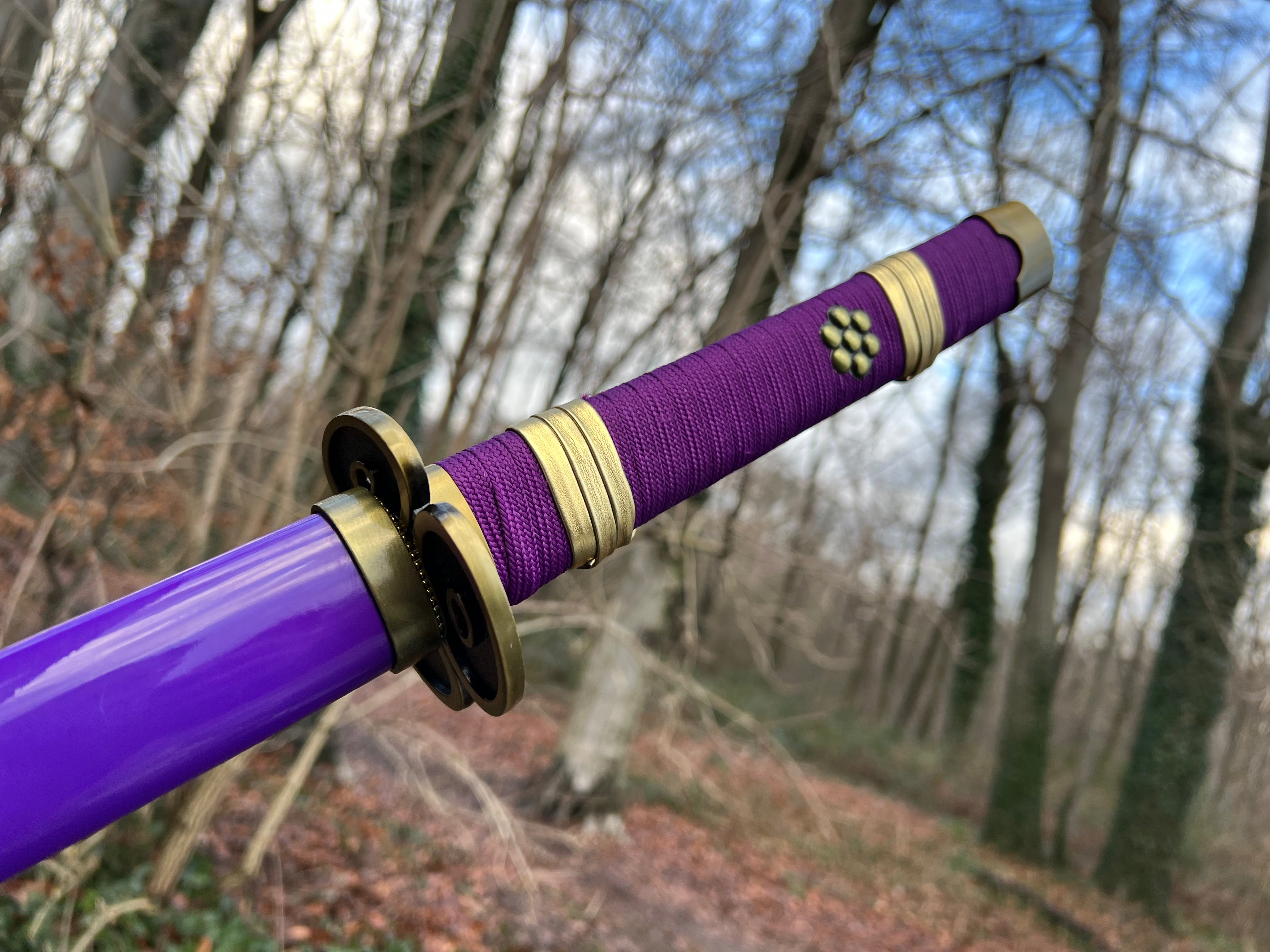 Practical Longquan Handgeschmiedetes Enma Katana von Zoro - One Piece (Vorbestellung)