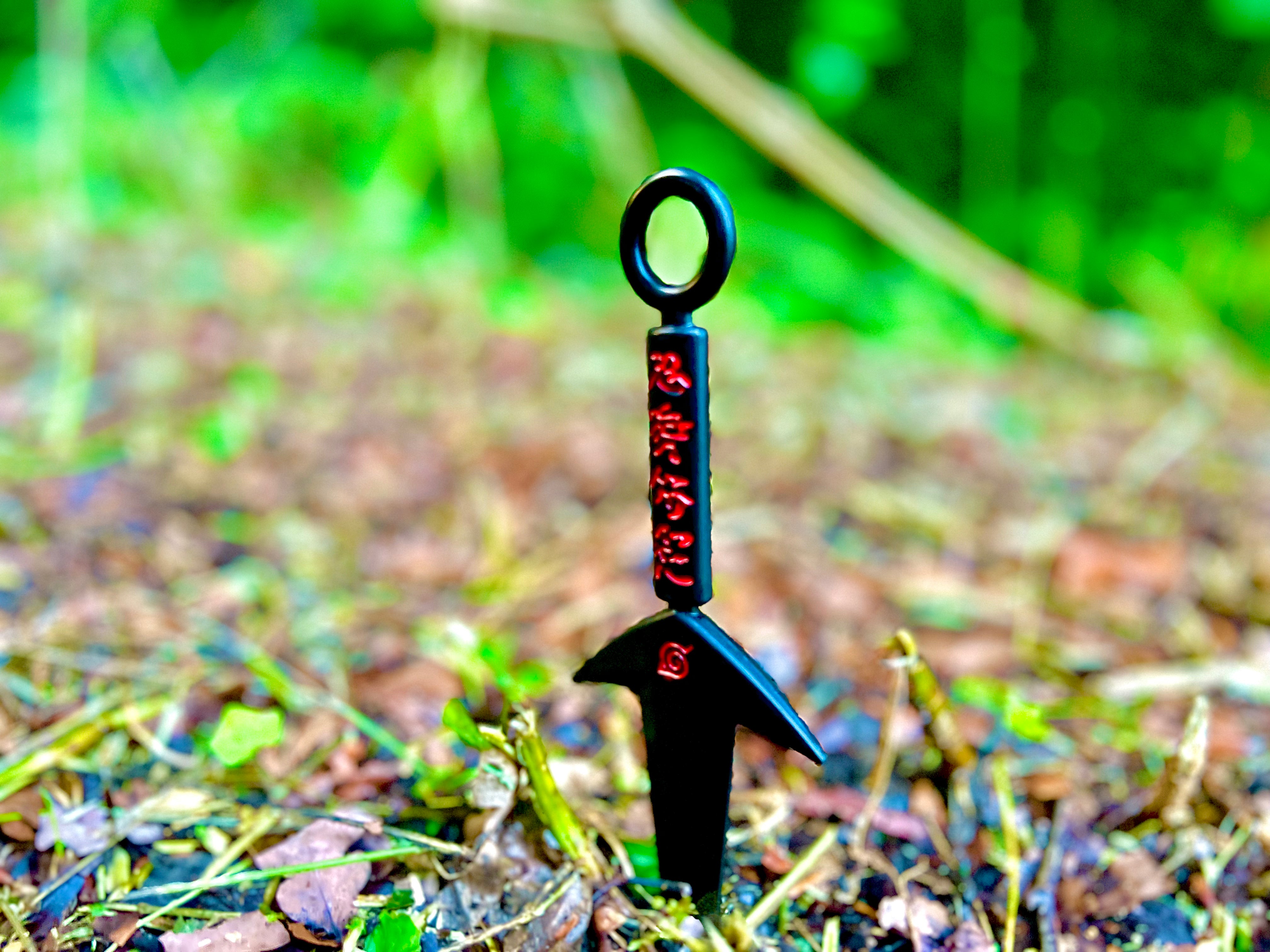 Minato Kunai in schwarz - Naruto