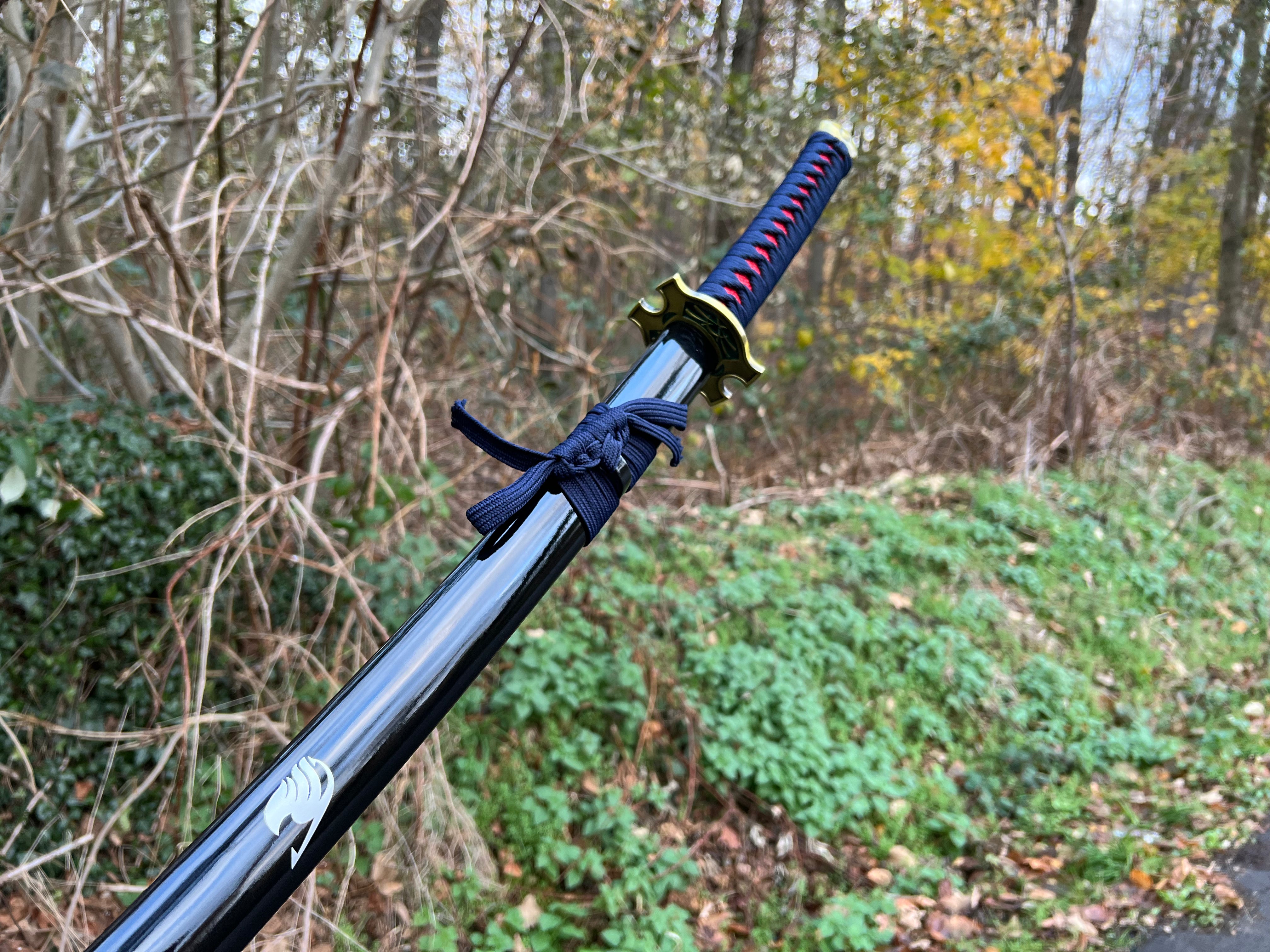 Erza Scarlets Dämonenklinge Crimson Sakura Katana - Fairy Tail