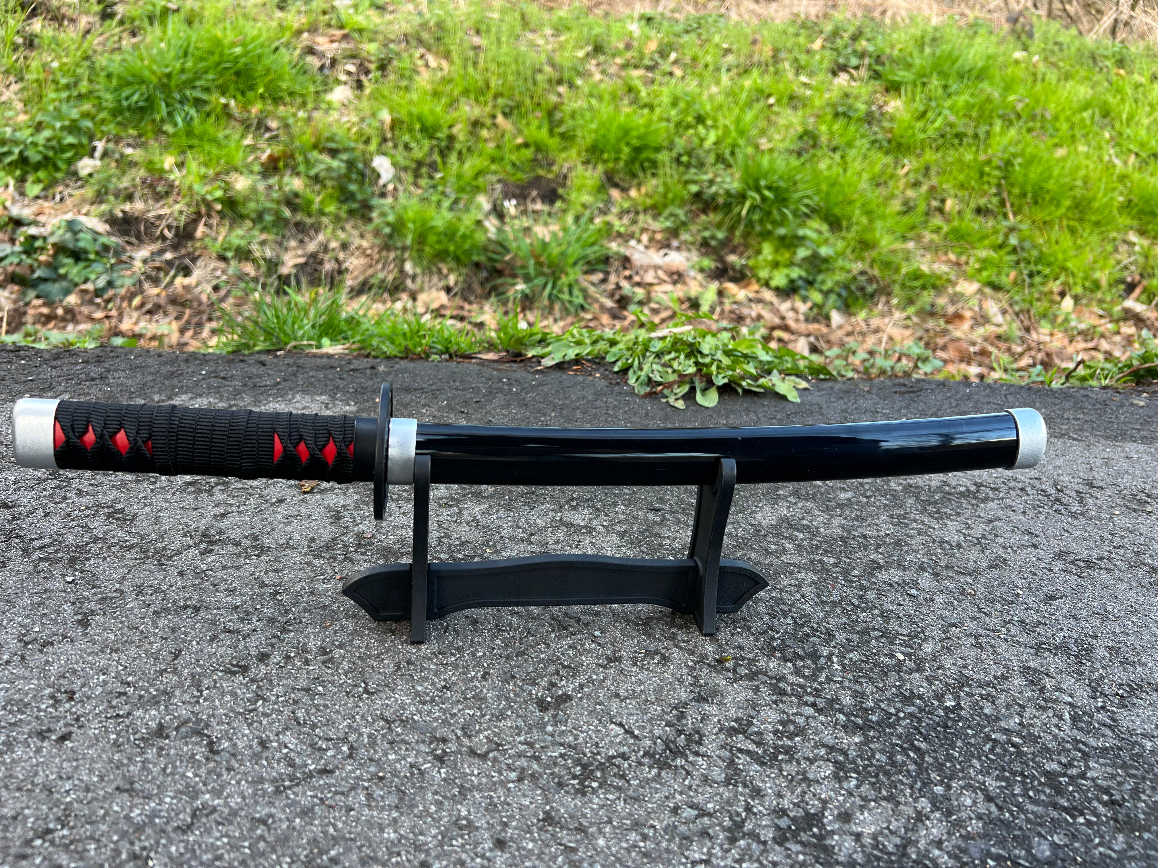 Tanjiro Katana-Demon Slayer (Nichirin) Mini Katana